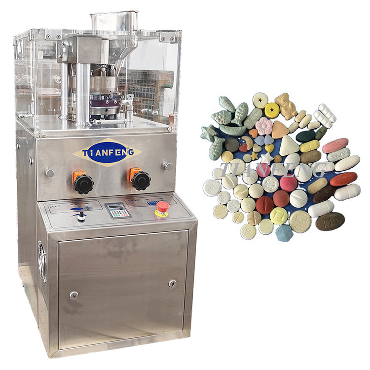 ZP5 ZP7 ZP9 化学食品産業用ローータリー錠剤圧縮機 60kN 圧力