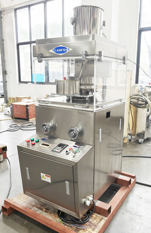 高容量錠剤プレス機 20-37RPMの最大ターレット速度と 10000-42000pcs/h