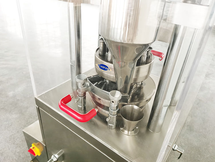タレット回転速度 0-30 r/min カンフル錠剤製造機 (丸薬/錠剤プレス製造用)