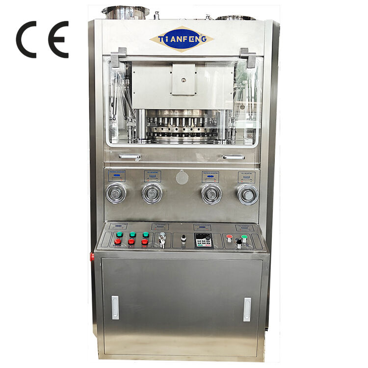 100kN 最大圧, 243,000タブレット/時間 7.5KW パワー