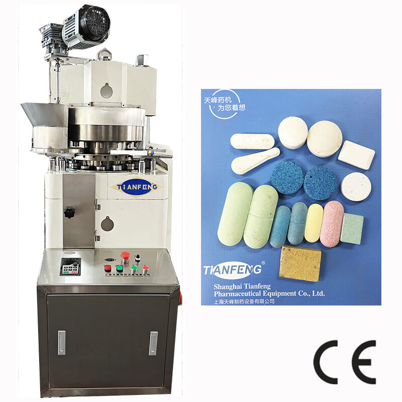 Heavy Duty Rotary Tablet Press Machine with High Speed Operation, Precise Tablet Compression, and 19 Punch Stations